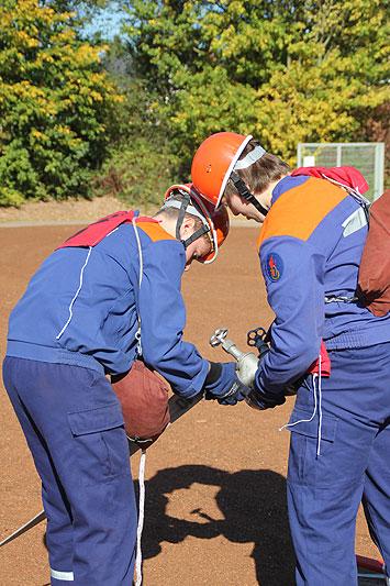 Löschangriff in Buchen