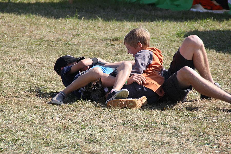 Zeltlager in Scheidental