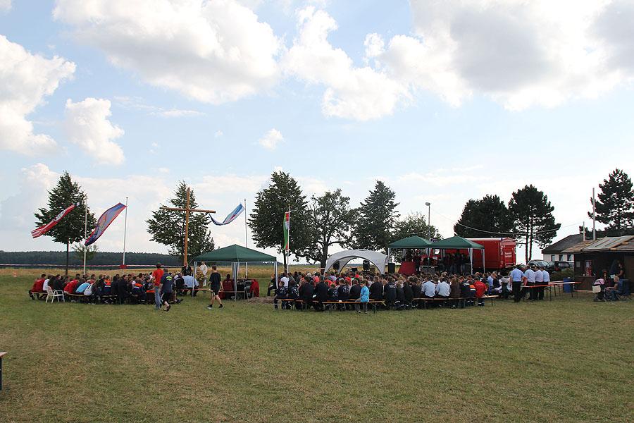 Zeltlager in Scheidental