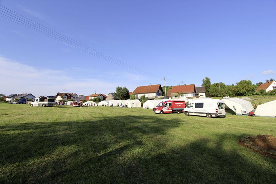 Aufbau in Laudenberg