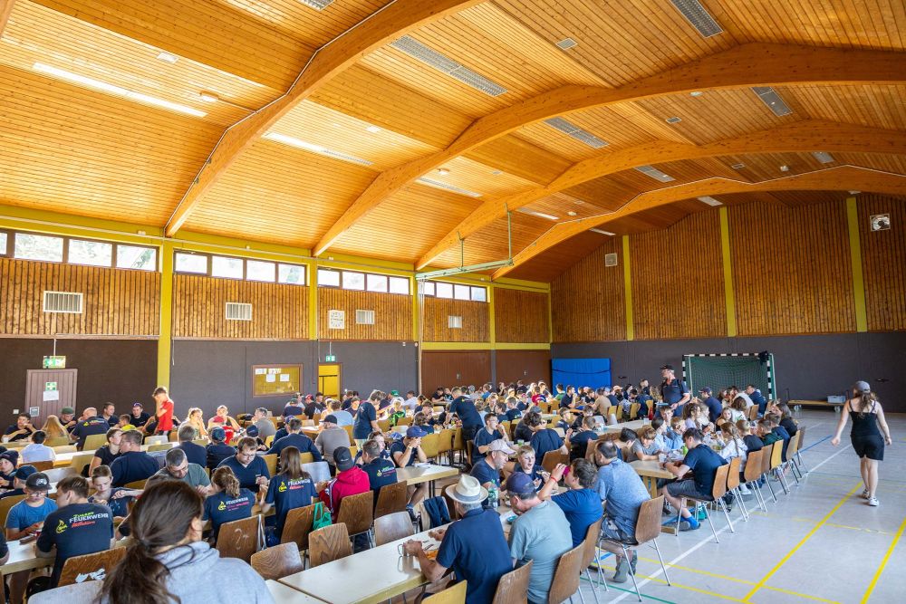Impression vom Zeltlager in Glashofen am Samstag