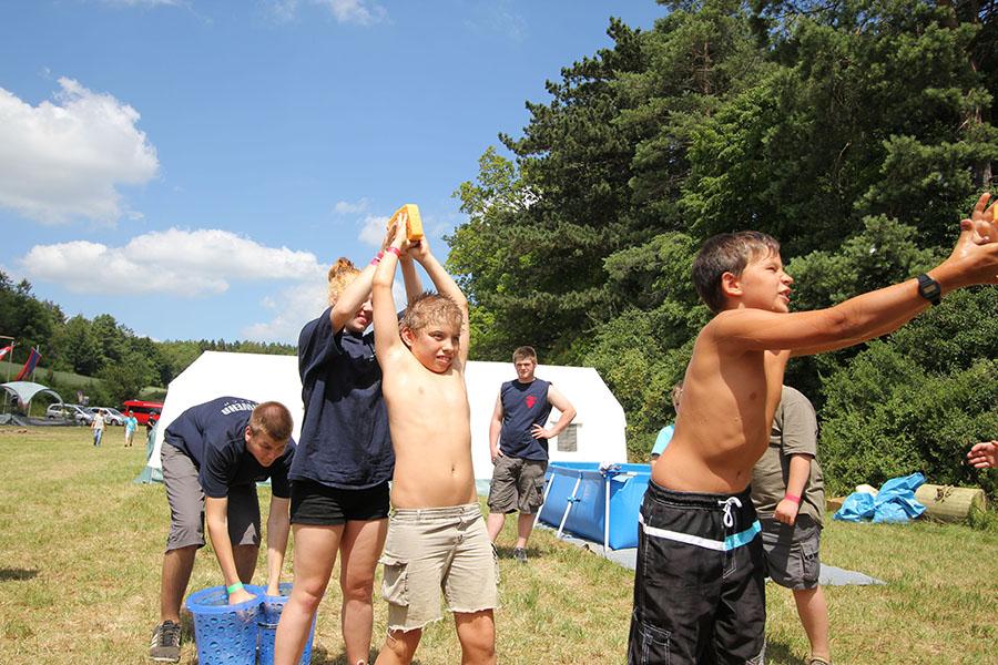 Zeltlager in Hettingen