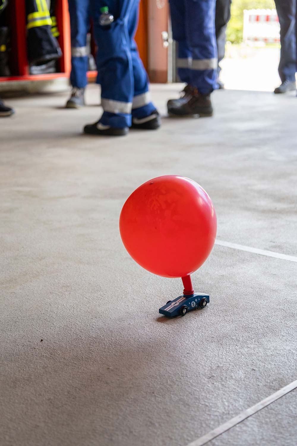 Die Spielstationen bei 50 Jahre Jugendfeuerwehr Neckar-Odenwald-Kreis