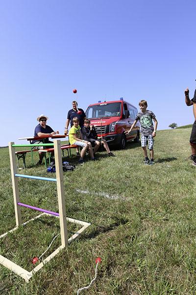 Zeltlager in Scheidental