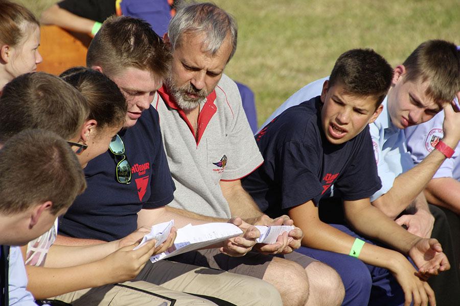 Zeltlager in Scheidental