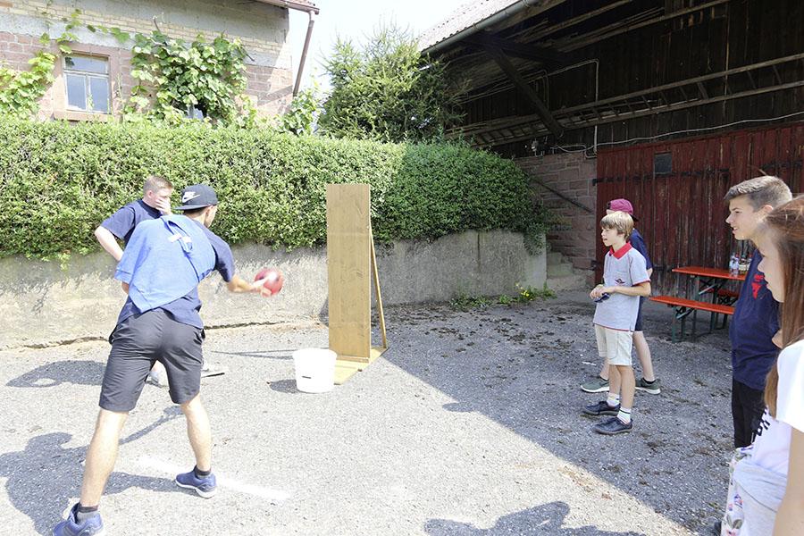 Zeltlager in Scheidental