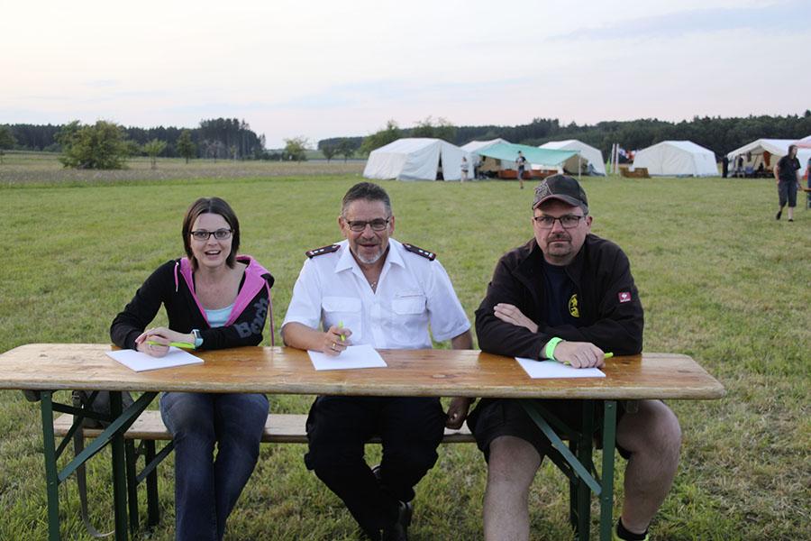 Zeltlager in Scheidental