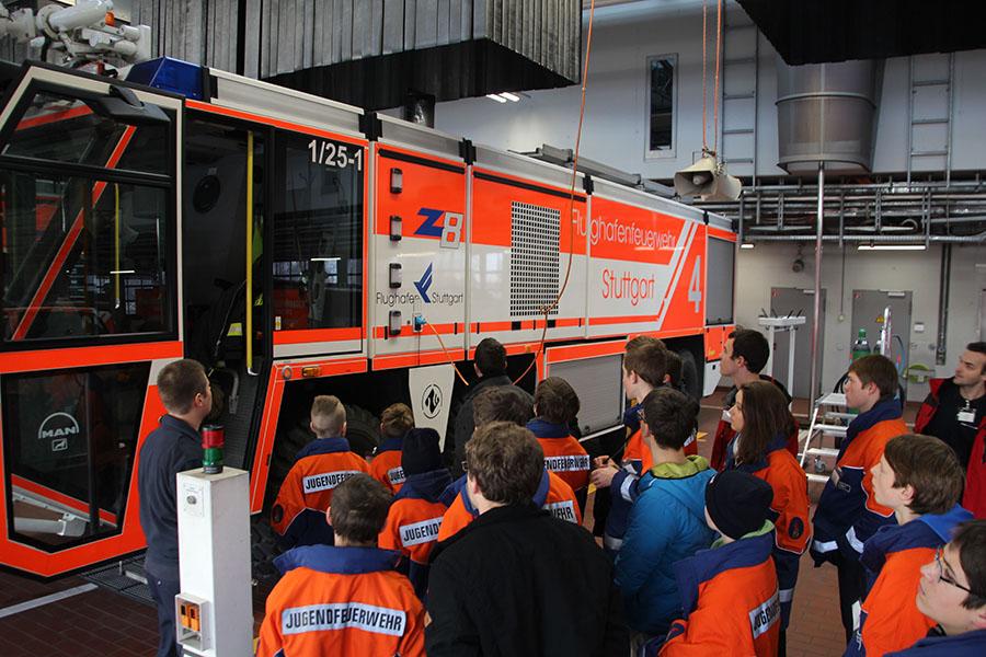 JF Buchen bei der Flughafenfeuerwehr Stuttgart