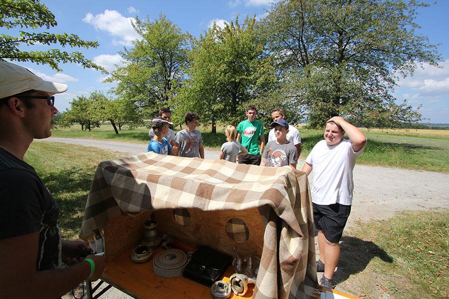 Zeltlager in Hettingen