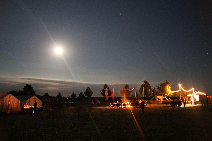 Zeltlager in Scheidental
