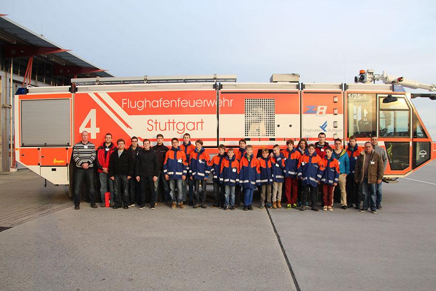 JF Buchen bei der Flughafenfeuerwehr Stuttgart