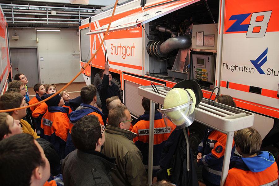 JF Buchen bei der Flughafenfeuerwehr Stuttgart