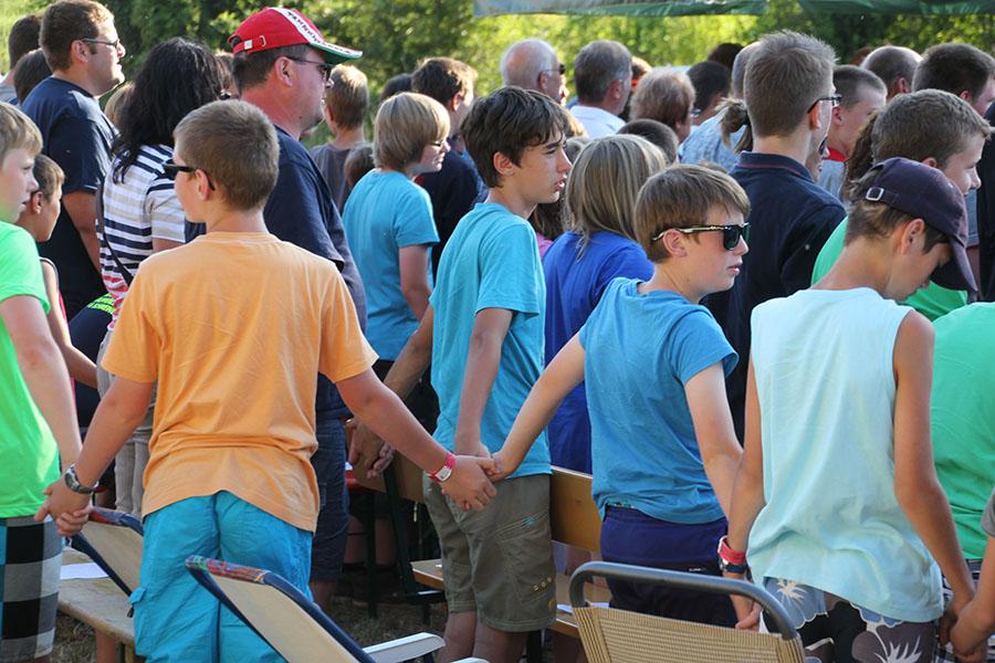 Zeltlager in Hettingen