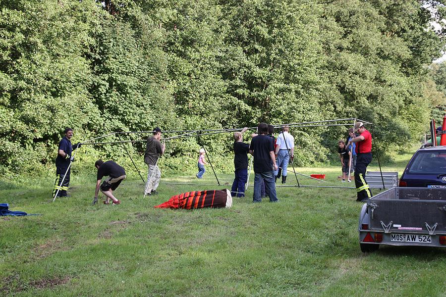 Zeltlager in Rittersbach