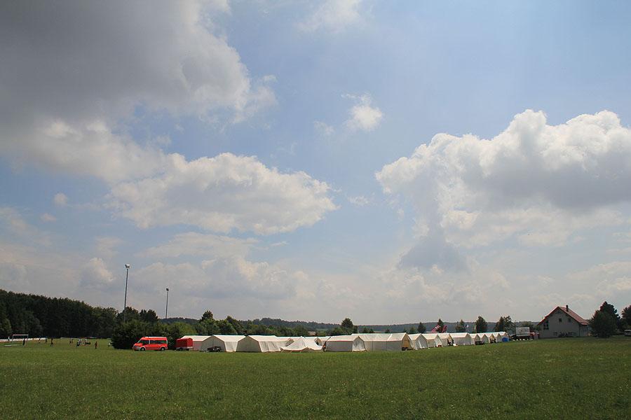 Zeltlager in Scheidental