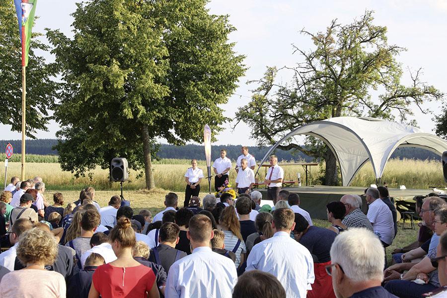 Zeltlager in Scheidental