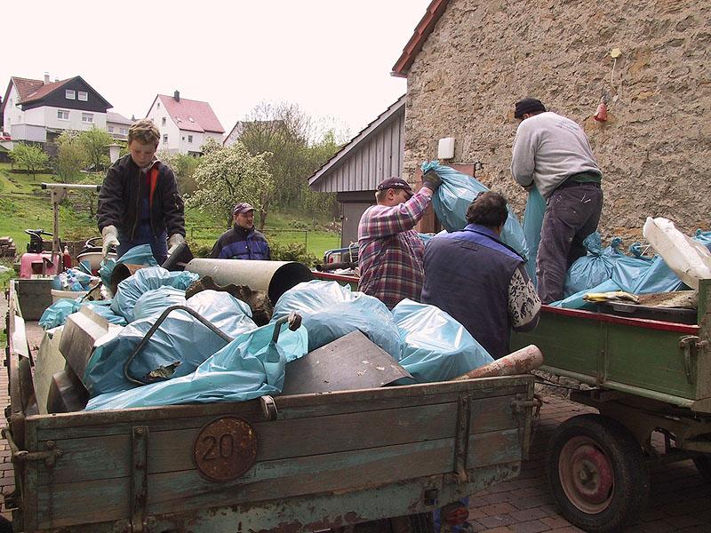 Müllsammelaktion Hettingen