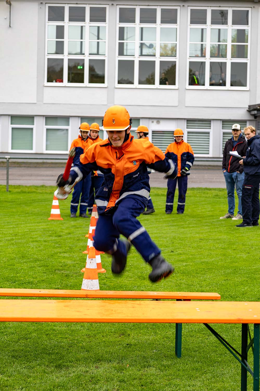 Eindrücke von der Abnahme der Jugendflamme Stufe 2 in Schweinberg
