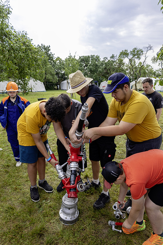 Zeltlager-Sonntag in Wolferstetten