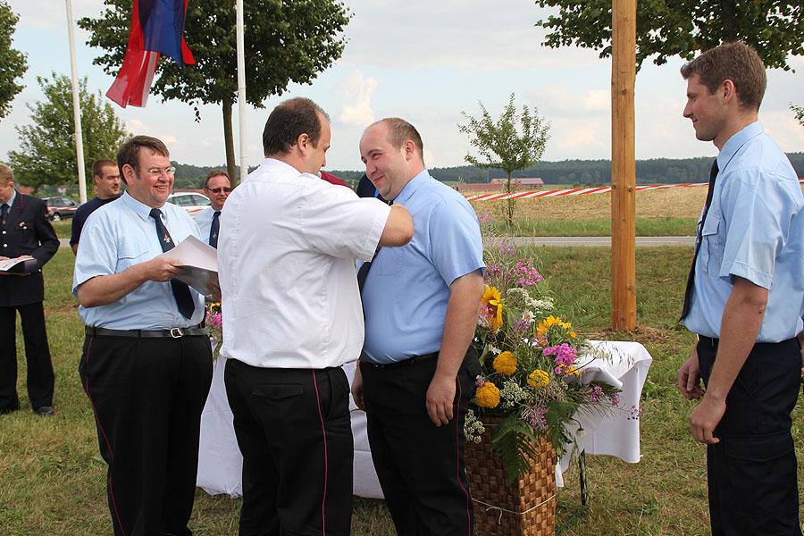 Ehrungen beim Zeltlager