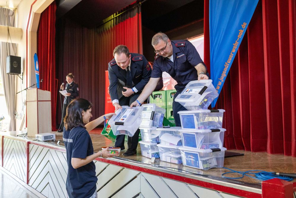 Impressionen vom Festakt zu 50 Jahre Jugendfeuerwehr Neckar-Odenwald-Kreis