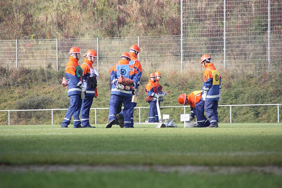 Löschangriff bei der Jugendleistungsspange in Buchen