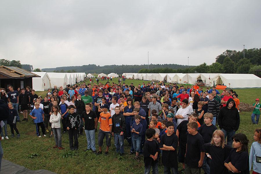 Zeltlager in Scheidental