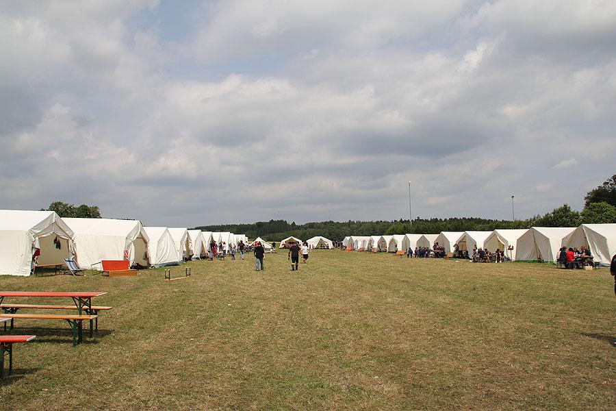 Zeltlager in Scheidental