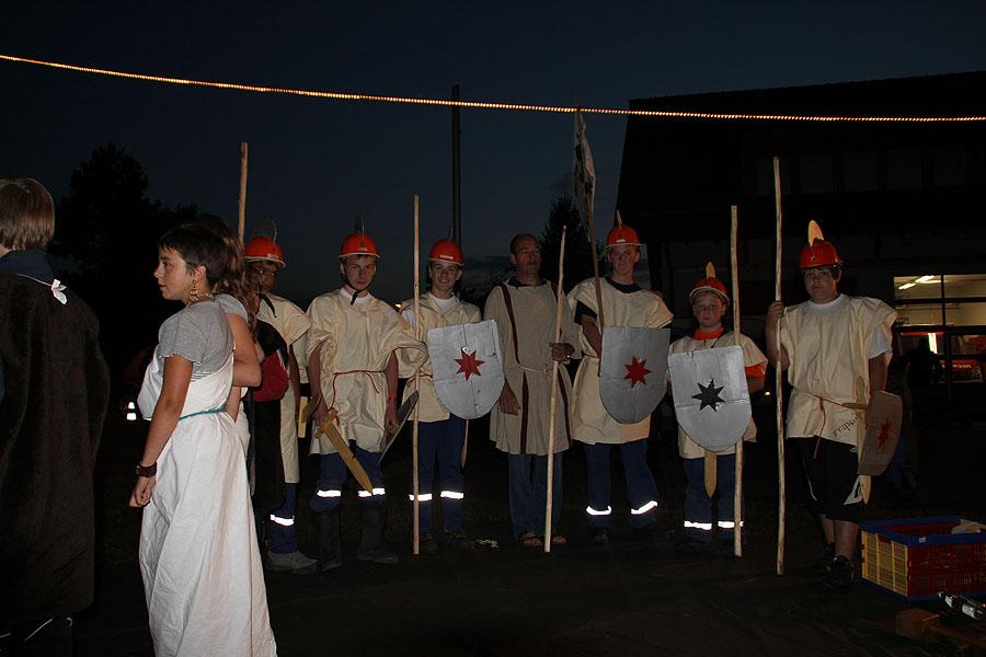 Zeltlager in Scheidental