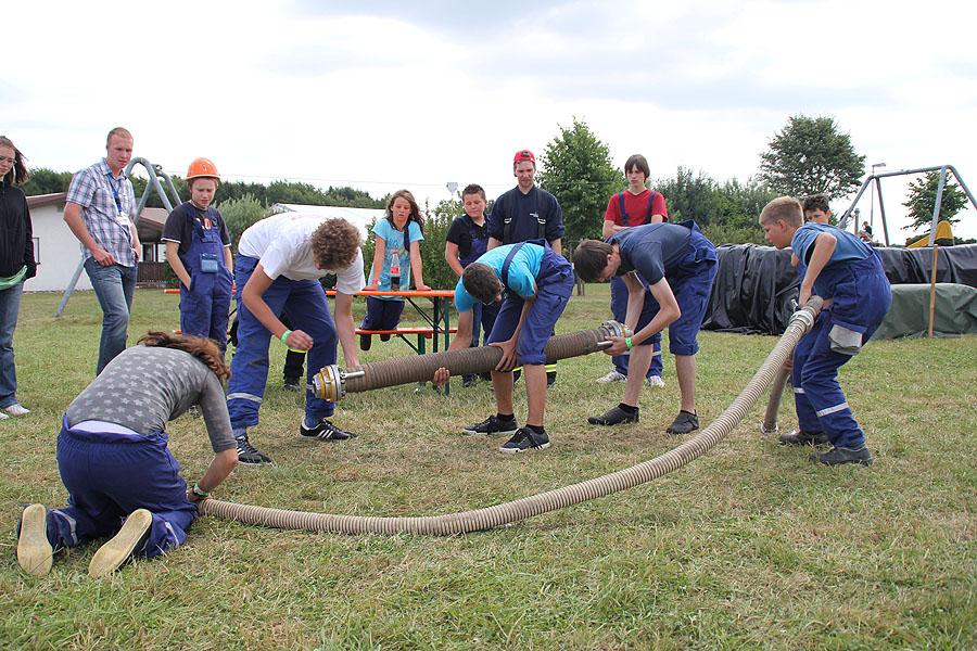 Zeltlager in Scheidental