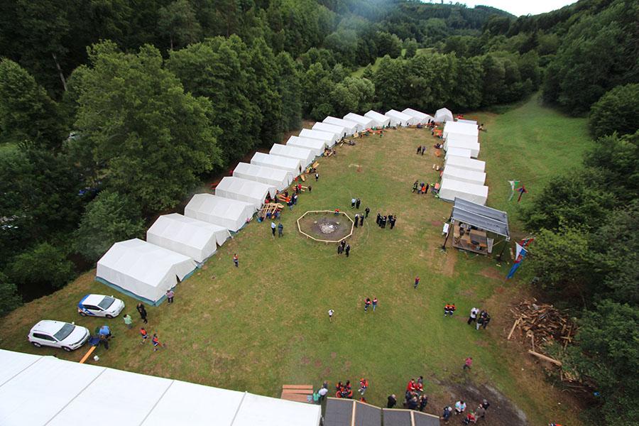 Zeltlager in Buchen
