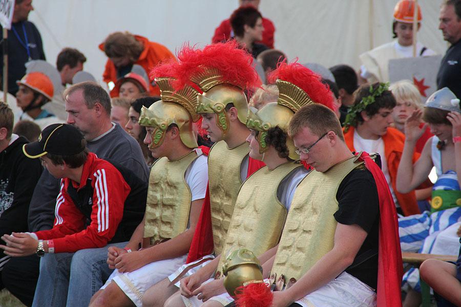 Zeltlager in Scheidental