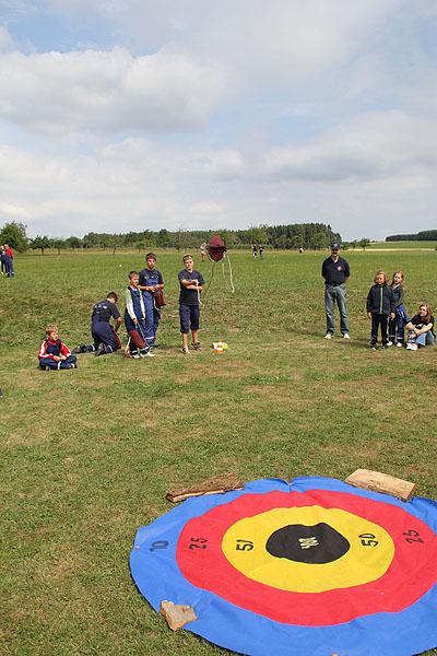 Zeltlager in Scheidental
