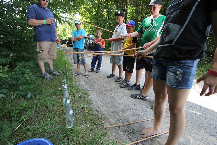 Zeltlager in Hettingen