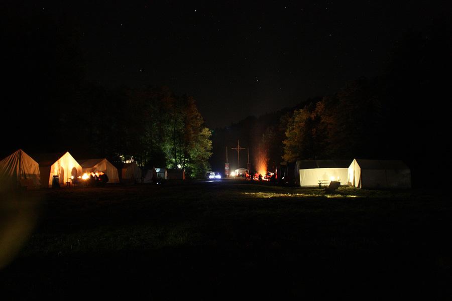 Zeltlager in Rittersbach