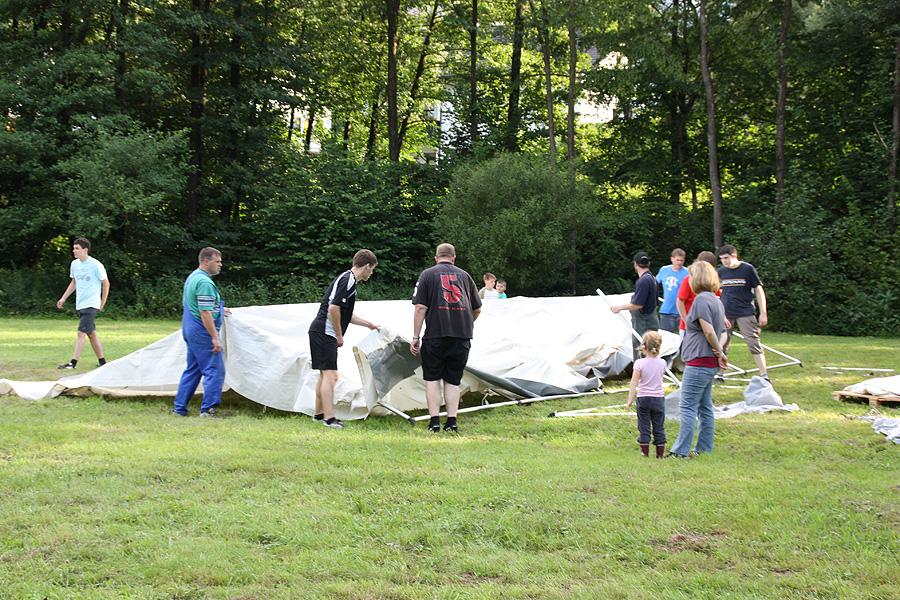 Zeltlager in Rittersbach