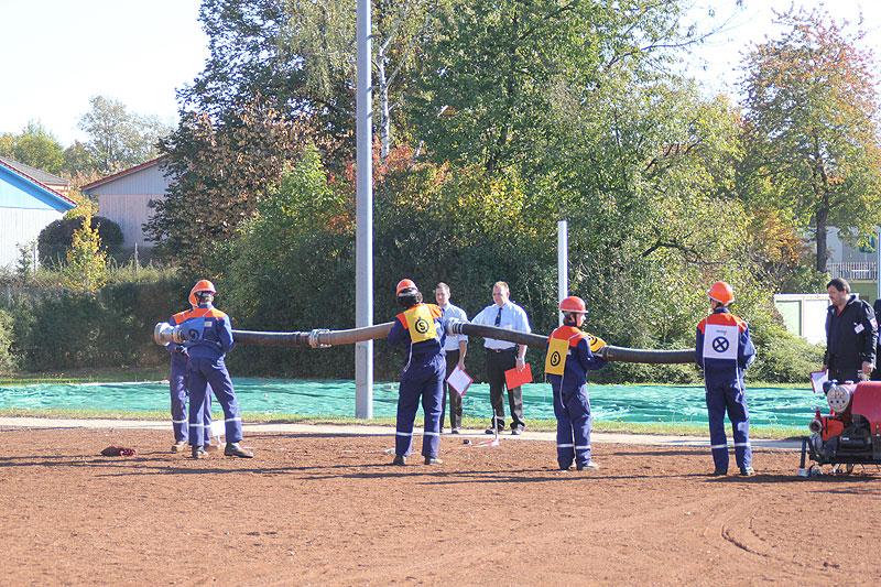 Löschangriff in Buchen