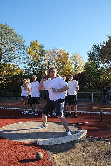 Kugelstoßen in Buchen