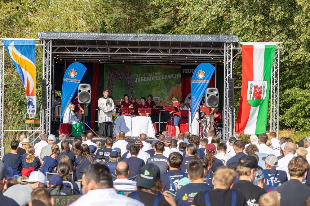Impression vom Zeltlager in Glashofen am Samstag
