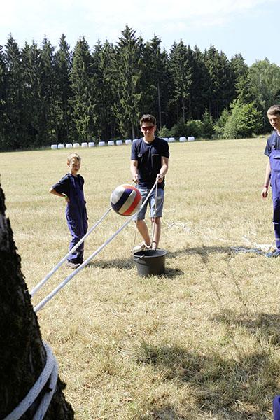 Zeltlager in Scheidental