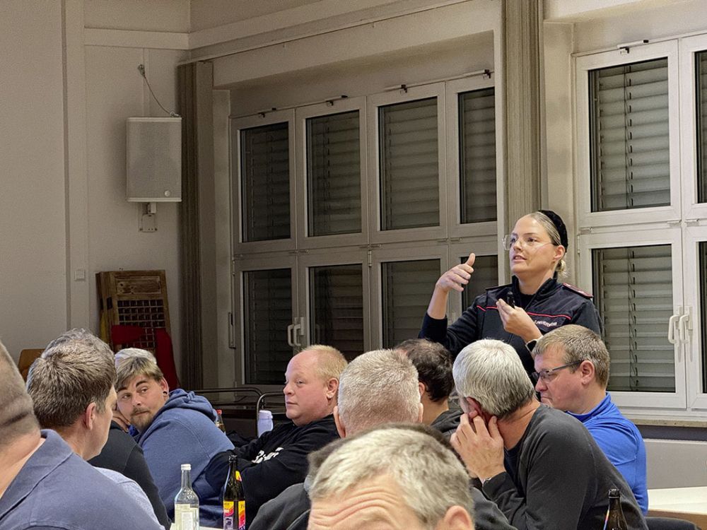 Schutzschulung in Buchen