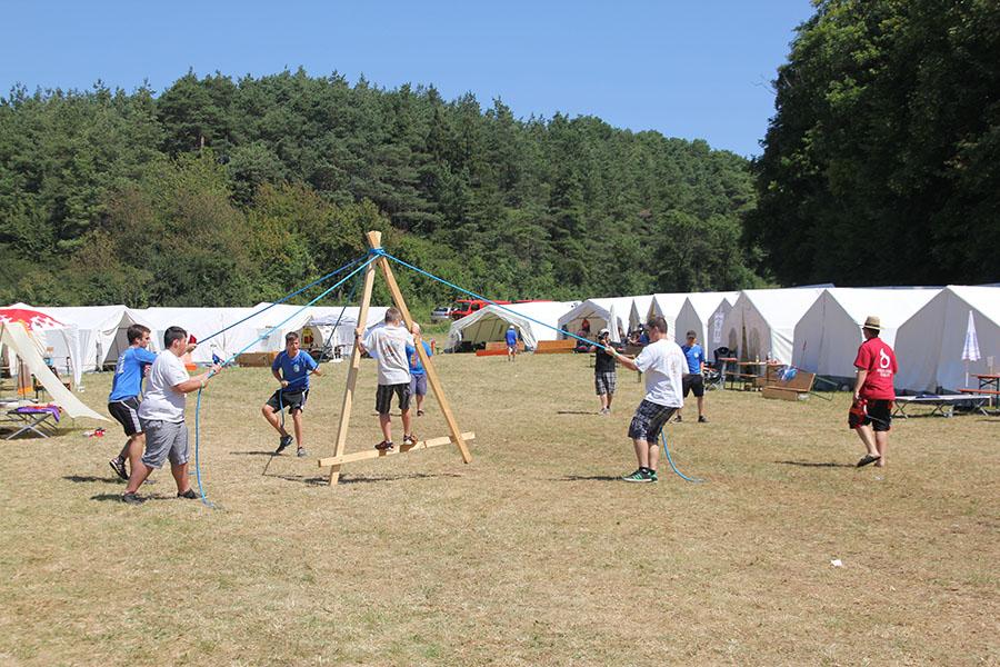 Lagerolympiade in Hettingen