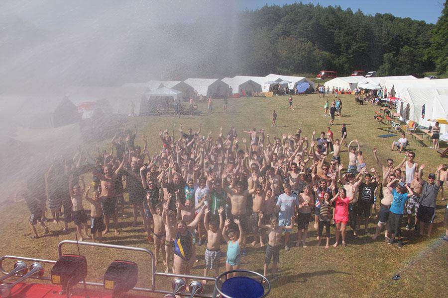 Zeltlager in Hettingen