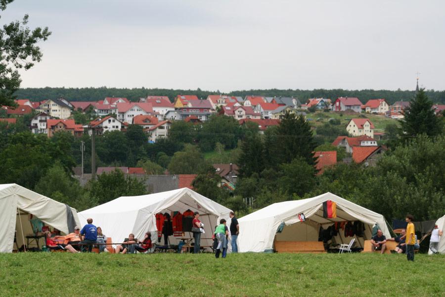 30. Zeltlager in Auerbach