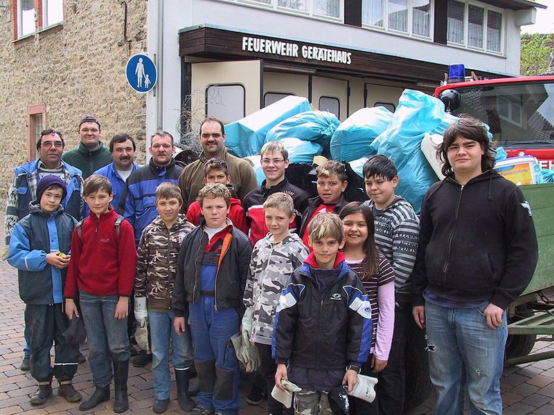 Müllsammelaktion Hettingen