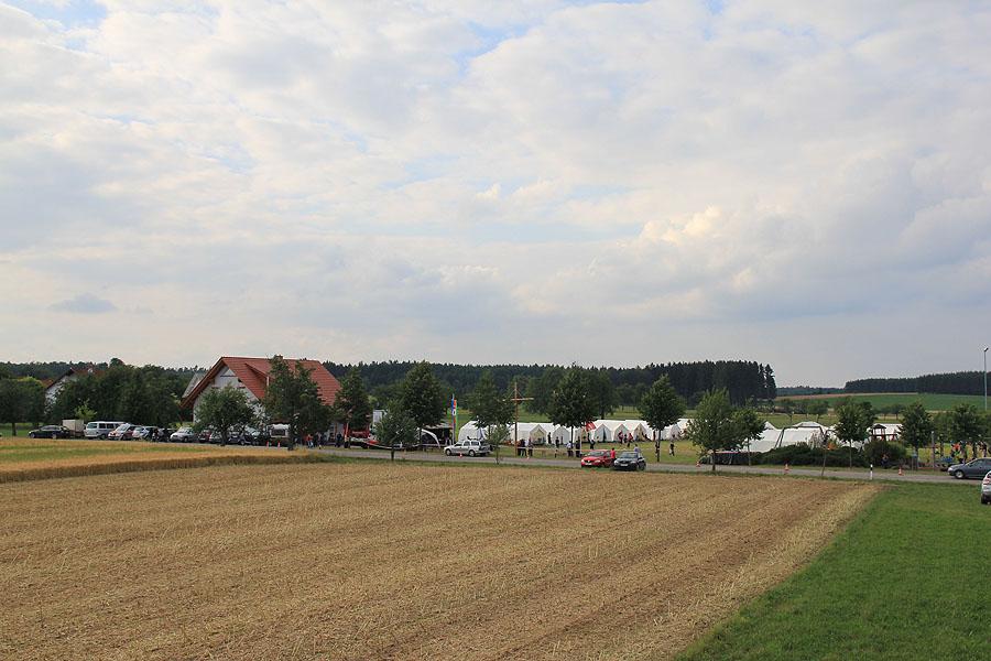 Zeltlager in Scheidental