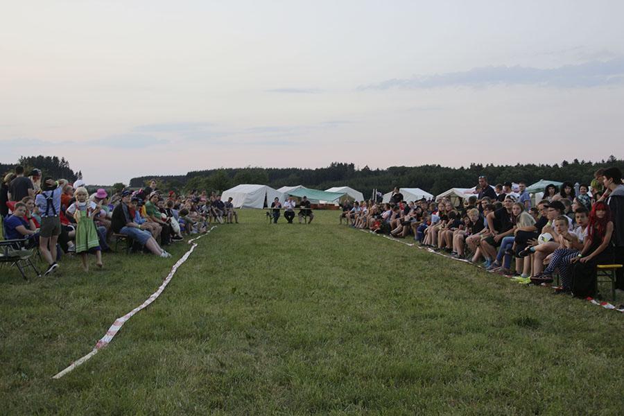 Zeltlager in Scheidental