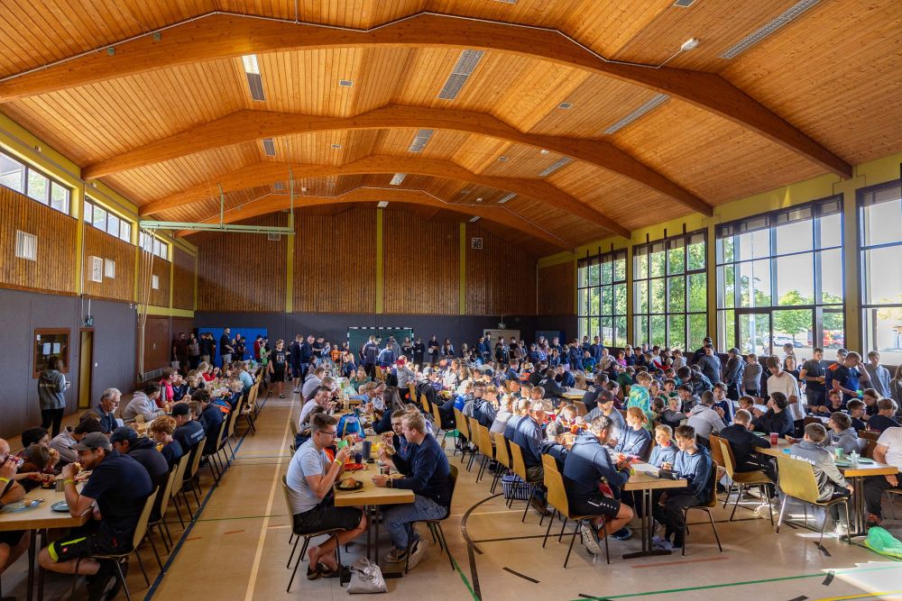 Impression vom Zeltlager in Glashofen am Samstag