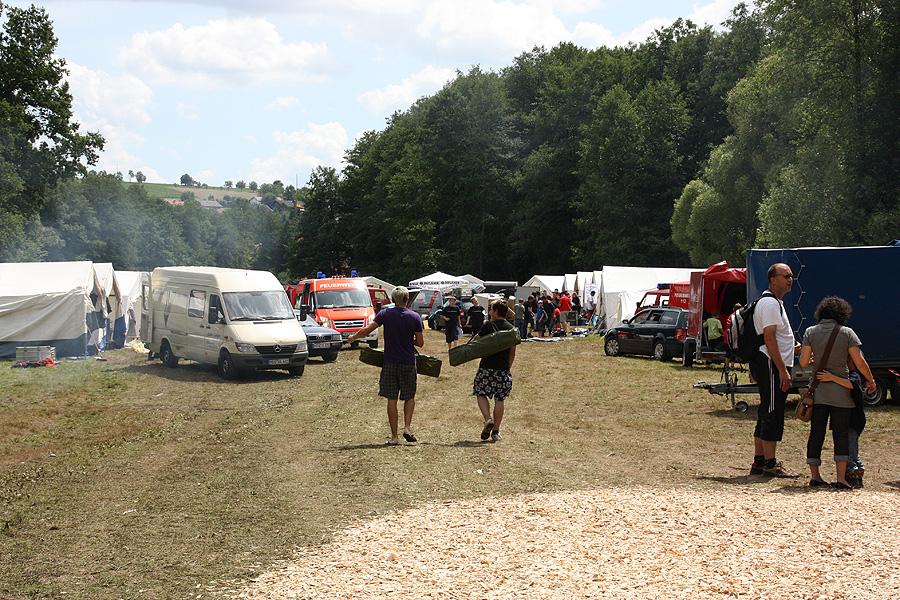 Zeltlager in Rittersbach