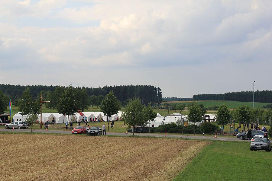 Zeltlager in Scheidental